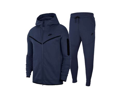 nike tech fleece heren blauw broek